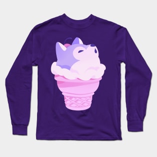 Husky Sundae Long Sleeve T-Shirt